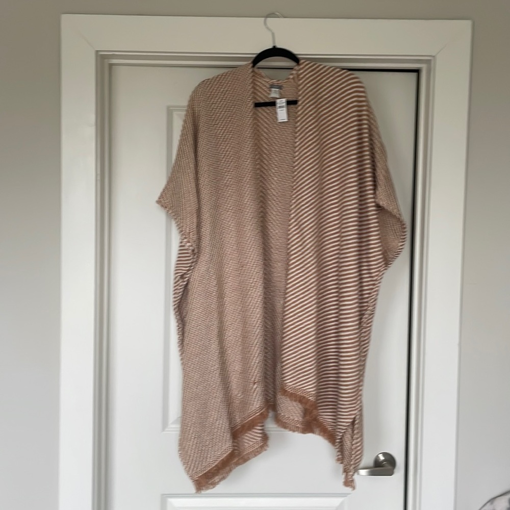 Aerie Woven Poncho Wrap
